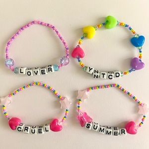 Taylor Swift Eras Tour Lover Friendship Bracelets Handmade